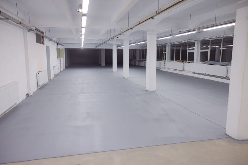 Commercial Space with Recoated Floors