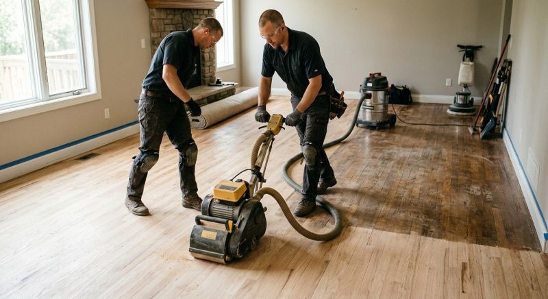 Mahogany Floor Refinishing in Alpharetta, GA