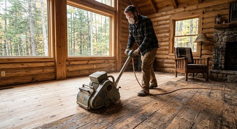 Tiger Wood Floor Refinishing in Olathe, KS