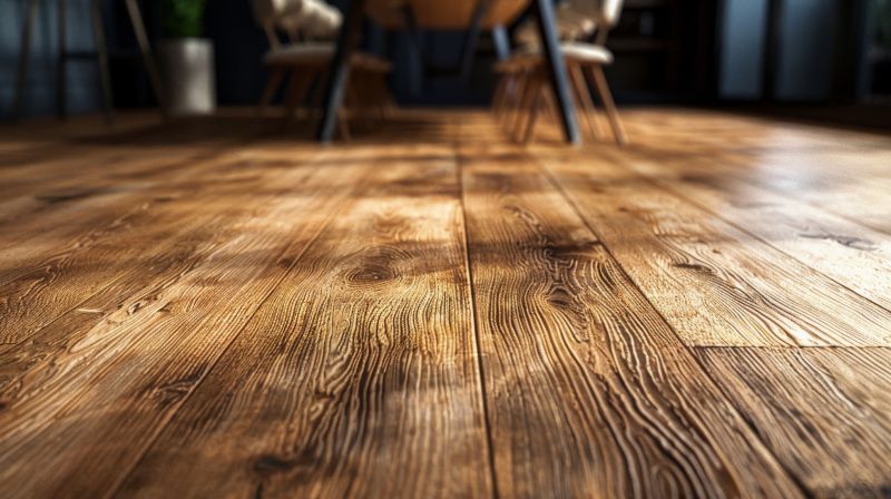 Classic Hardwood in Dining Room