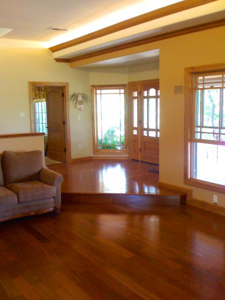 Cherry Wood Floor Restoration